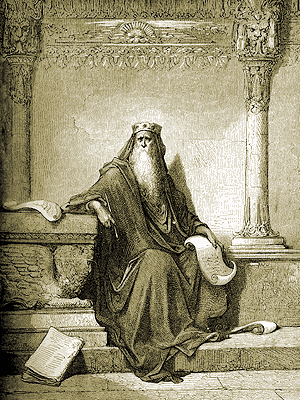 Salomão retratado por Gustave Doré. Fonte: Wikipedia.